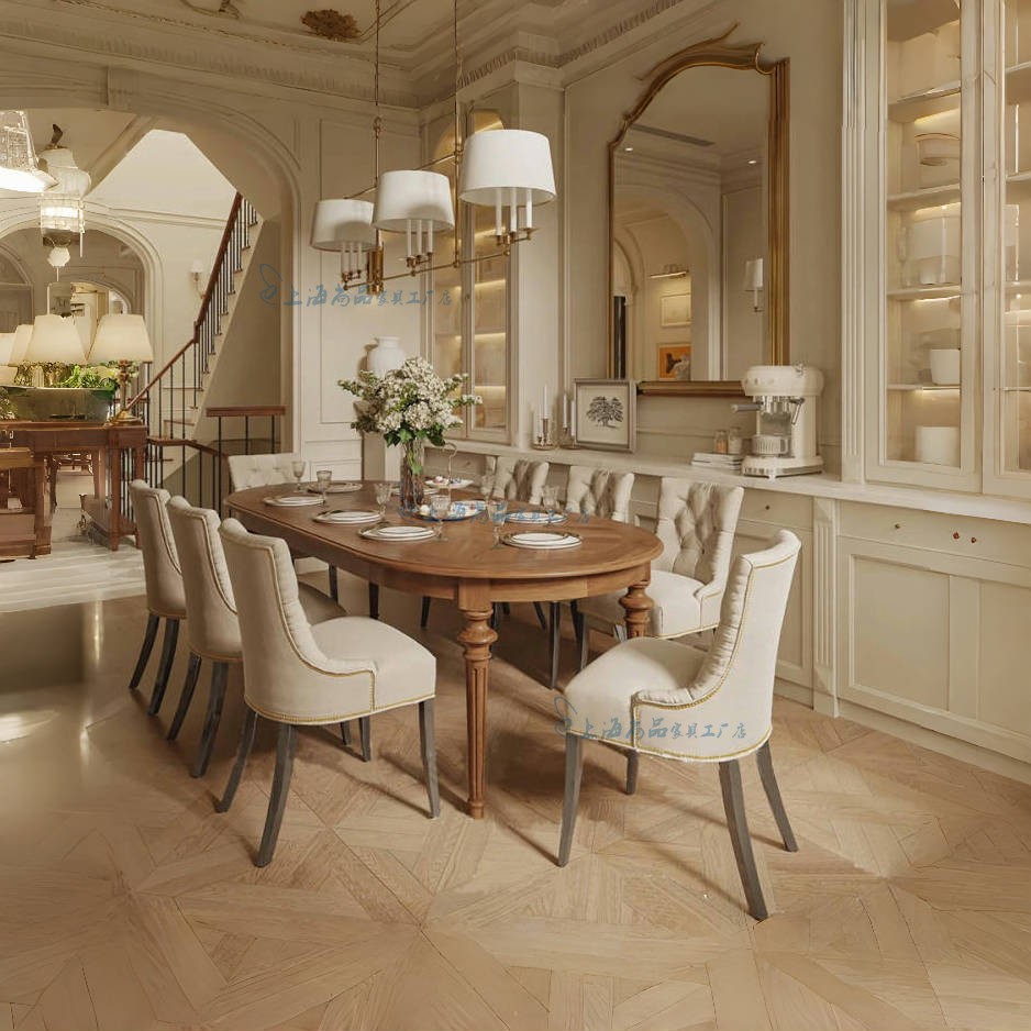 Home Improvement And Services - Mesa de Jantar Pós-moderna de Luxo,