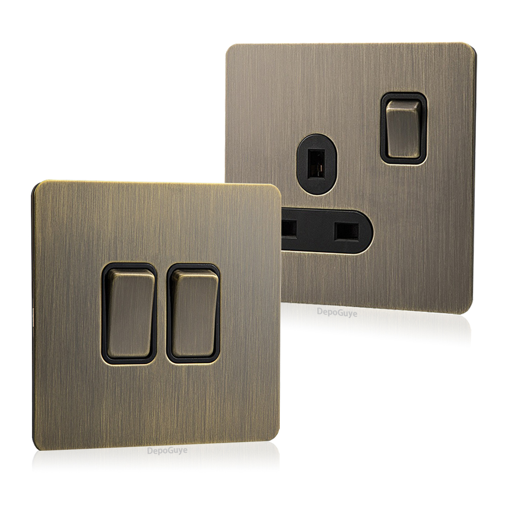 Home Improvement Uk - Painel de interruptor de botão de