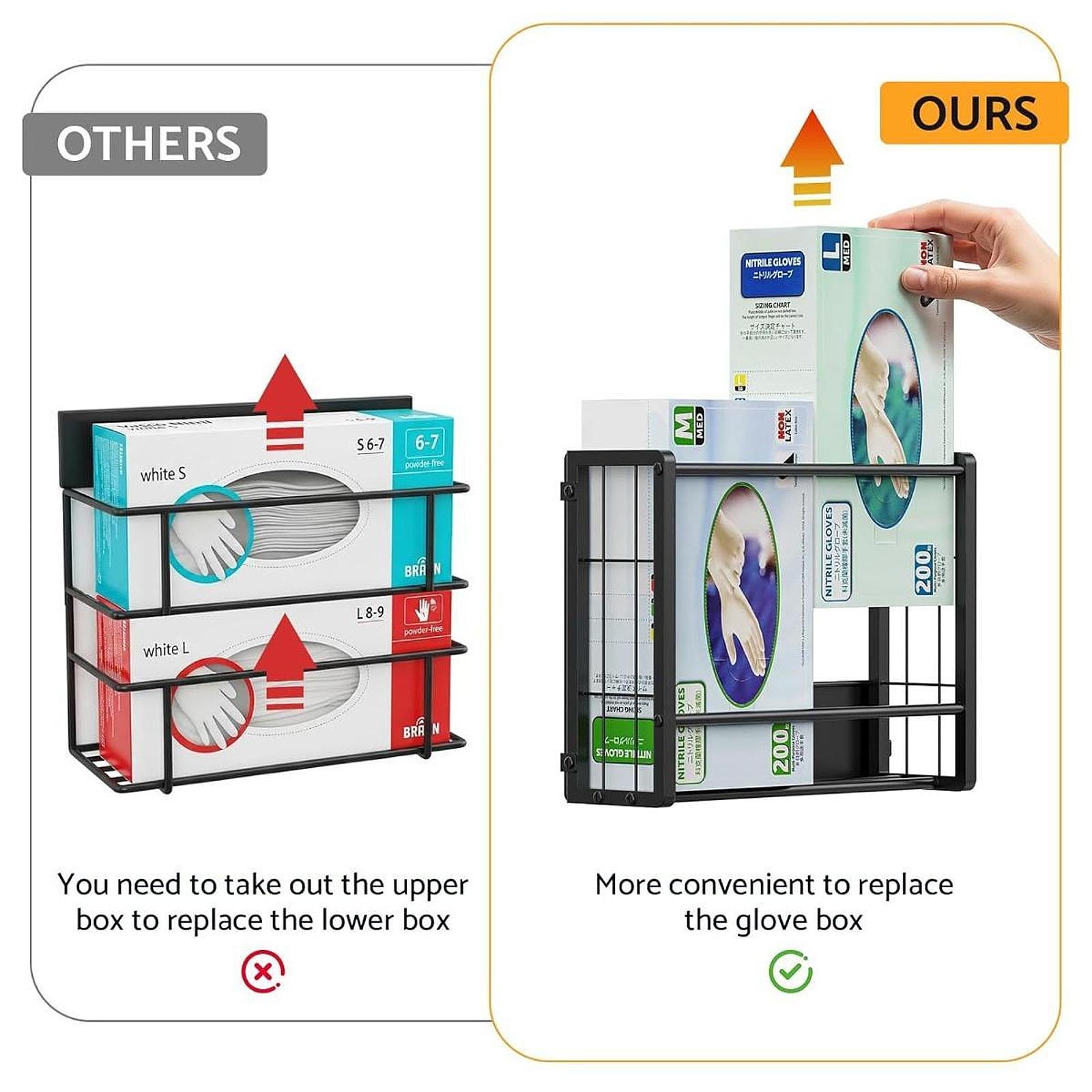 Home Improvement Binford Tools - Suporte para Luvas, Organizador de Geladeira,