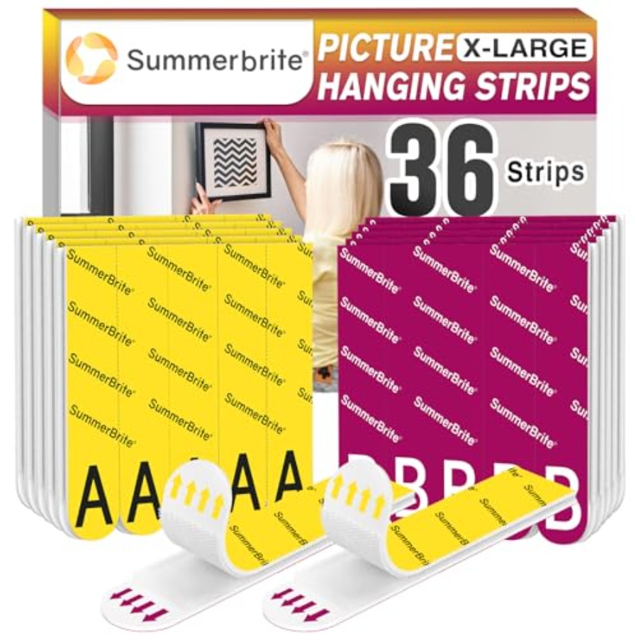 Picture Hanging Strip - Tiras Adesivas para Pendurar Quadros Reforçadas