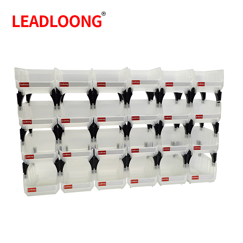 Home Improvement Binford Tools - Leadelong peças transparentes bin 6/24 peças