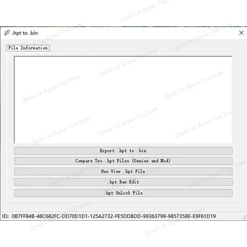 Conversor hpt para bin com key - Home Improvement Binford Tools avaliação e preço