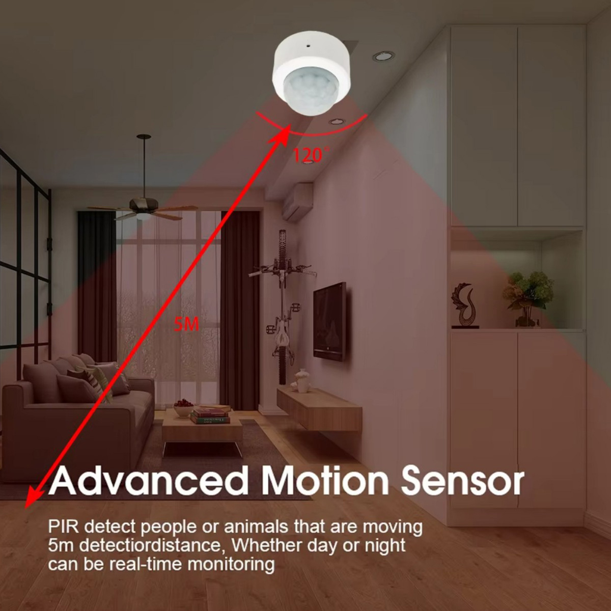 Sensor de Movimento Zigbee PIR - Home Improvement Hardware avaliação e preço