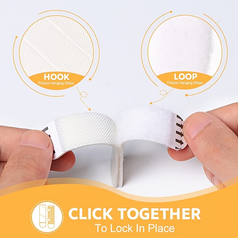 24 Pares de Fitas Adesivas Ref - Picture Hanging Strip avaliação e preço