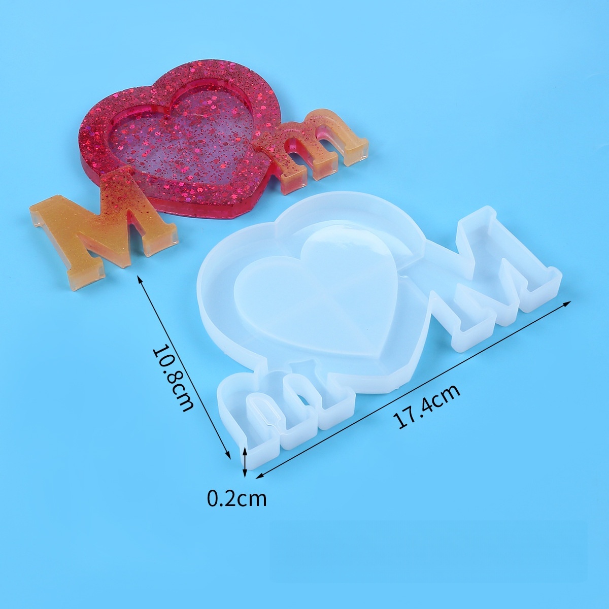 Molde de Silicone para Resina  - Home Improvement House avaliação e preço