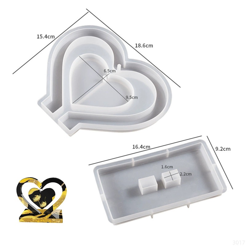 Molde de Silicone para Resina  - Home Improvement House avaliação e preço