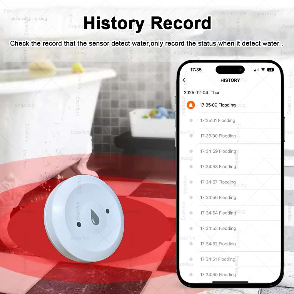 Zigbee detector de água sensor - Home Improvement Hardware avaliação e preço