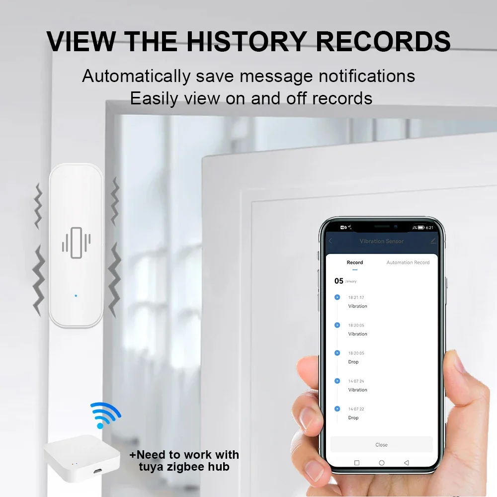 Inteligente zigbee sensor de v - Home Improvement Hardware avaliação e preço