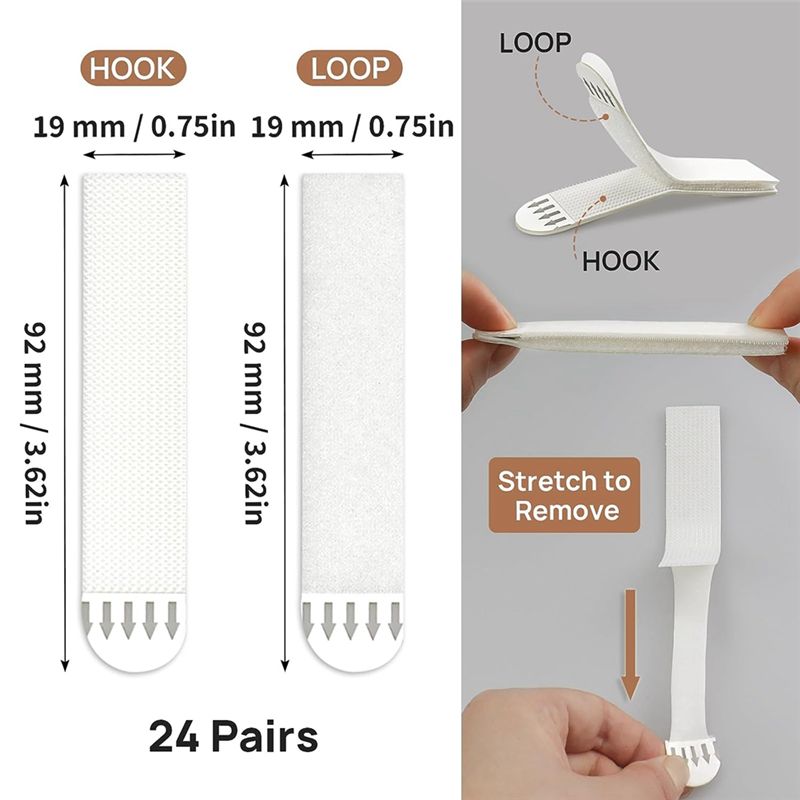Tiras Adesivas para Pendurar Q - Picture Hanging Strip avaliação e preço