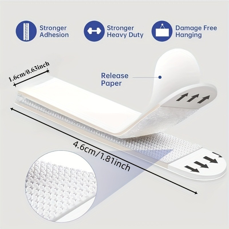 Tiras Grandes e Resistentes pa - Picture Hanging Strip avaliação e preço