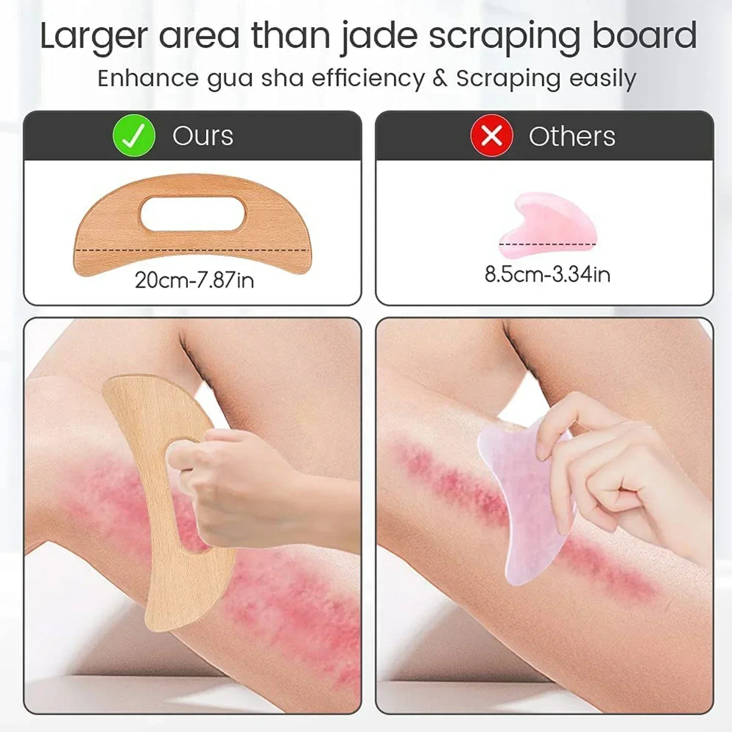 Ferramenta de Gua Sha de Madei - Home Improvement House avaliação e preço