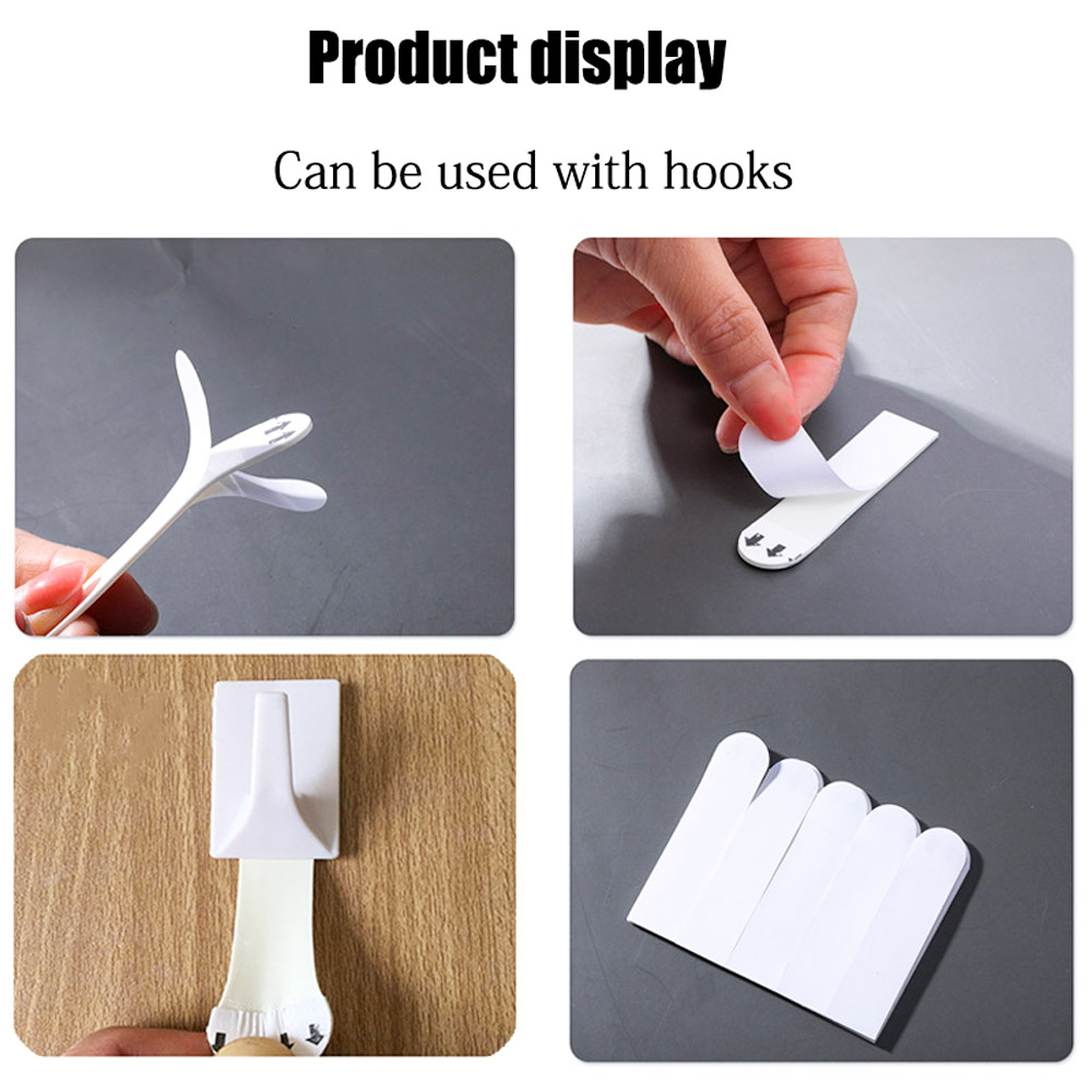 10 pçs dupla face auto-adesivo - Picture Hanging Strip avaliação e preço