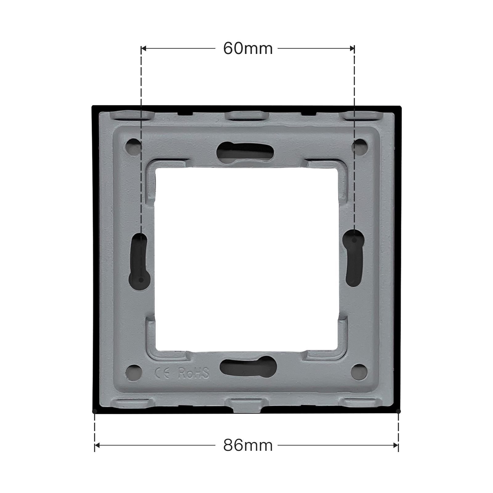 Bseed-Crystal Glass Frame Wall - Home Improvement Uk avaliação e preço