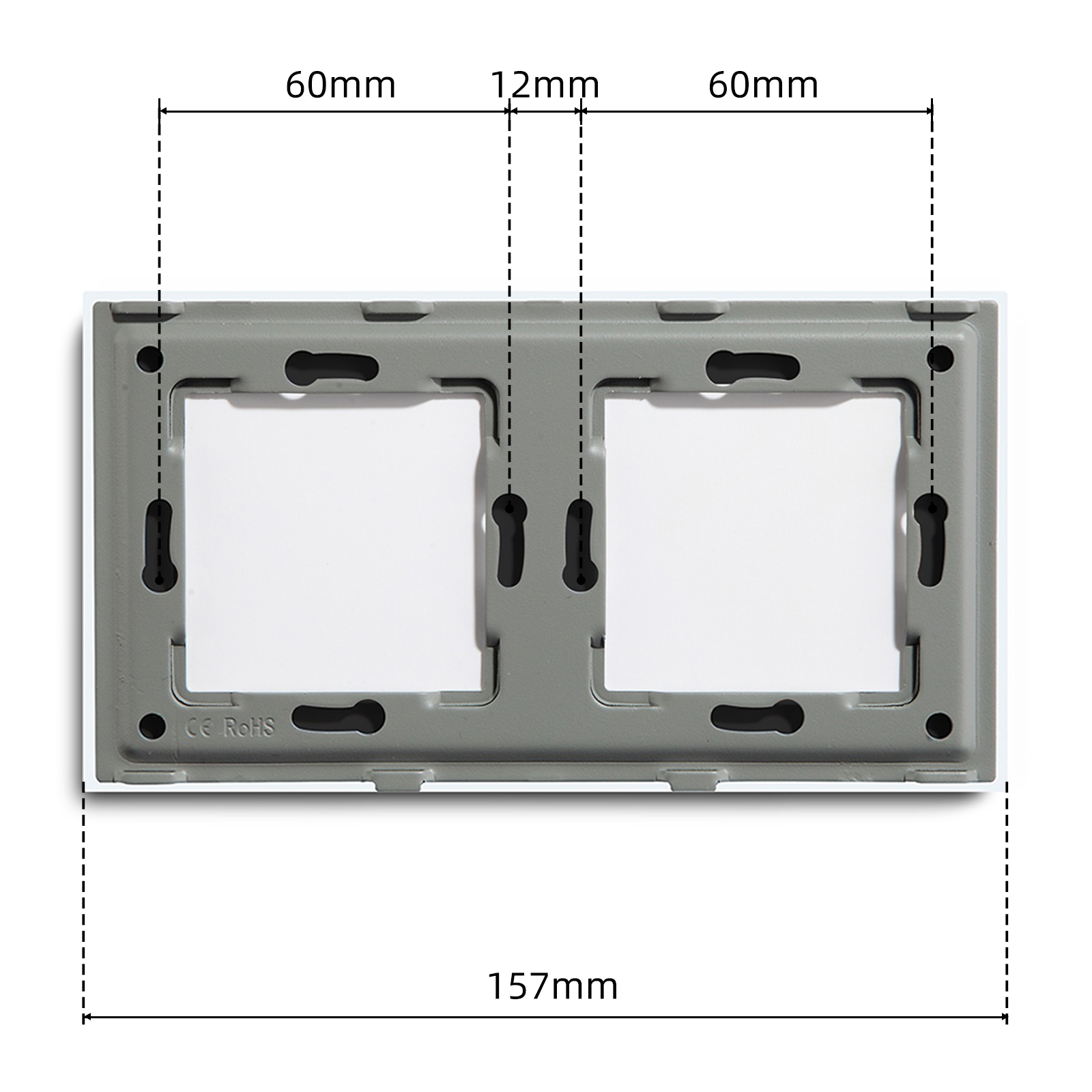 Bseed-Crystal Glass Frame Wall - Home Improvement Uk avaliação e preço
